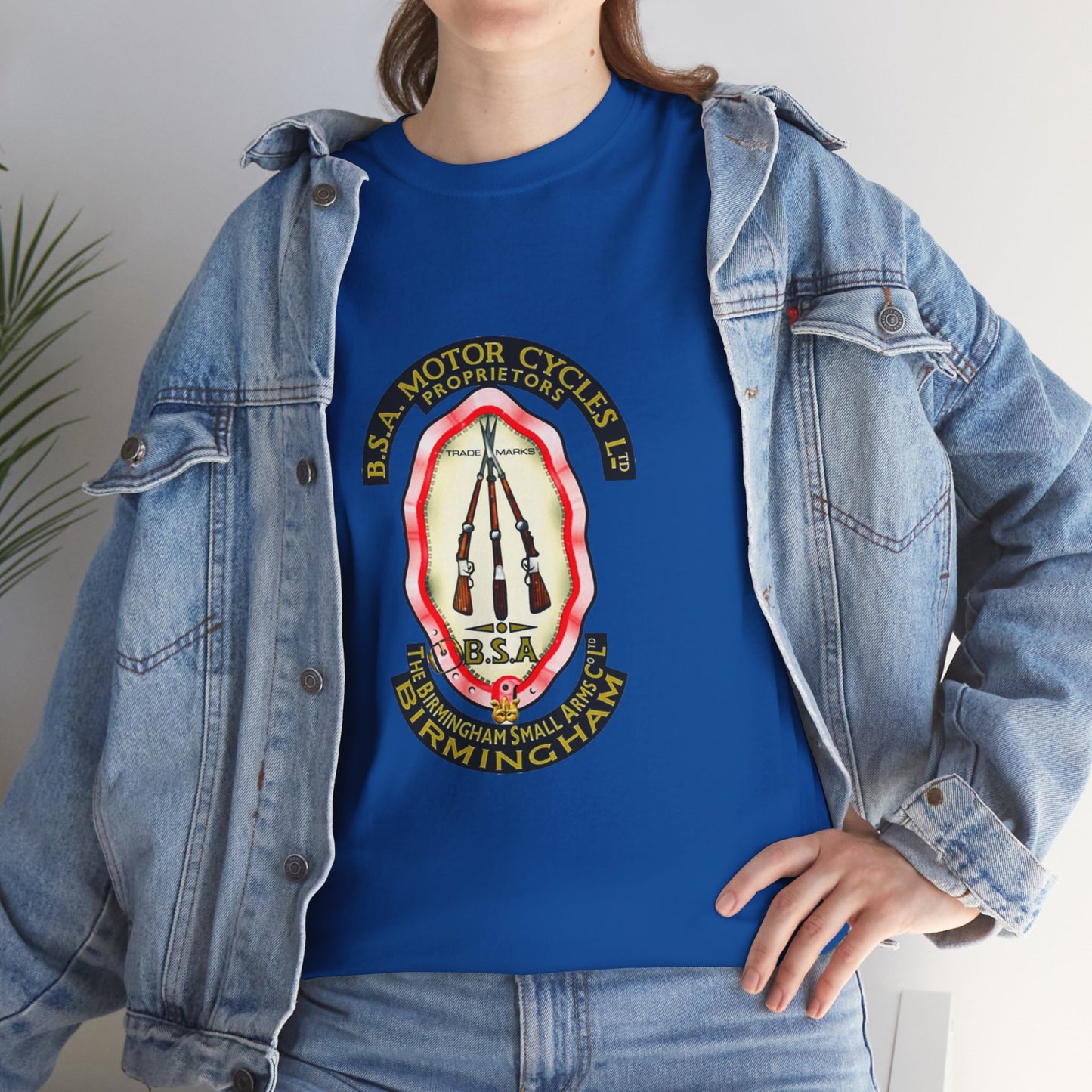 Sporting BSA Rifles T-Shirt - Elegant Design for Outdoor Enthusiasts