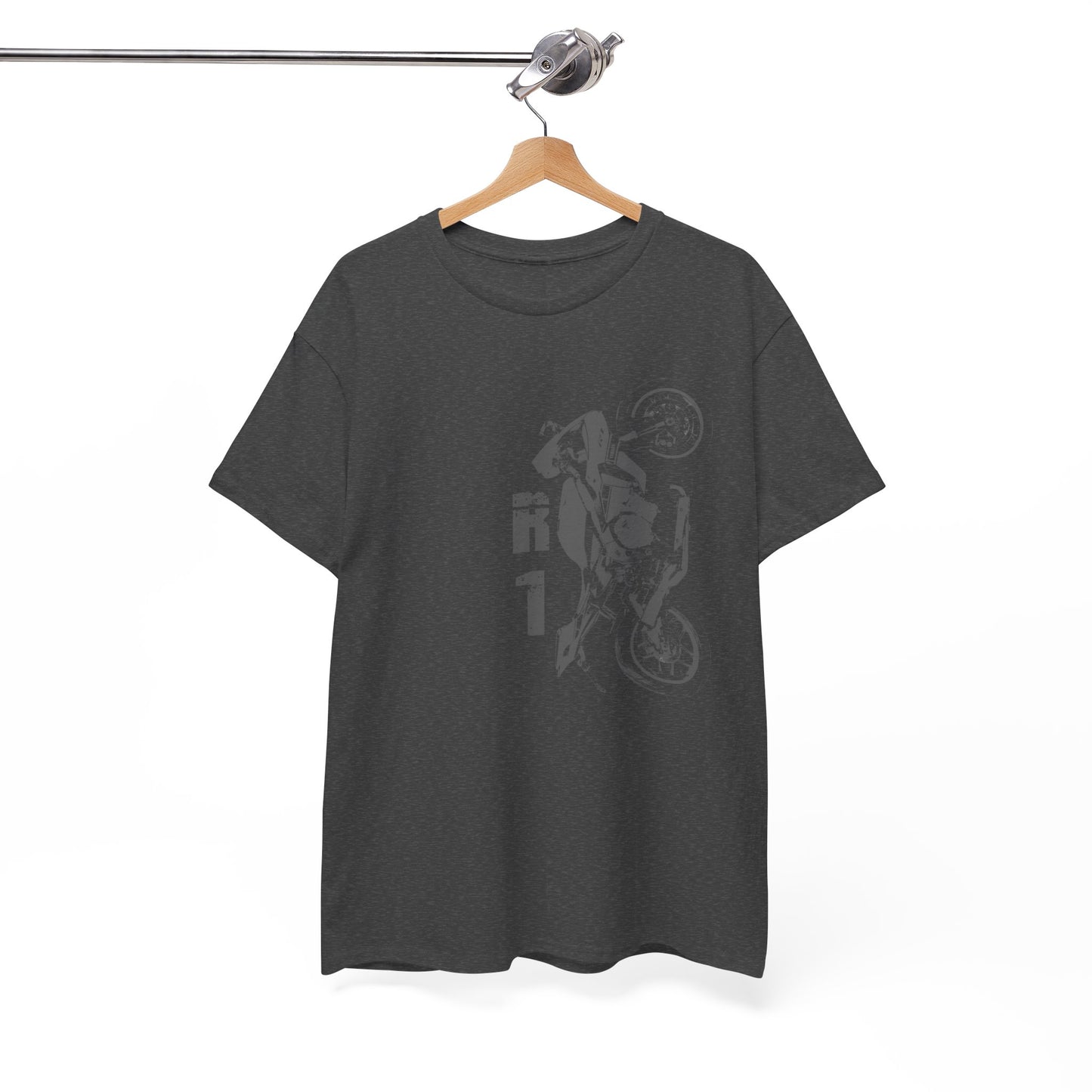 Breathable and Comfortable Cotton Yamaha R1 Motorcycle Tee