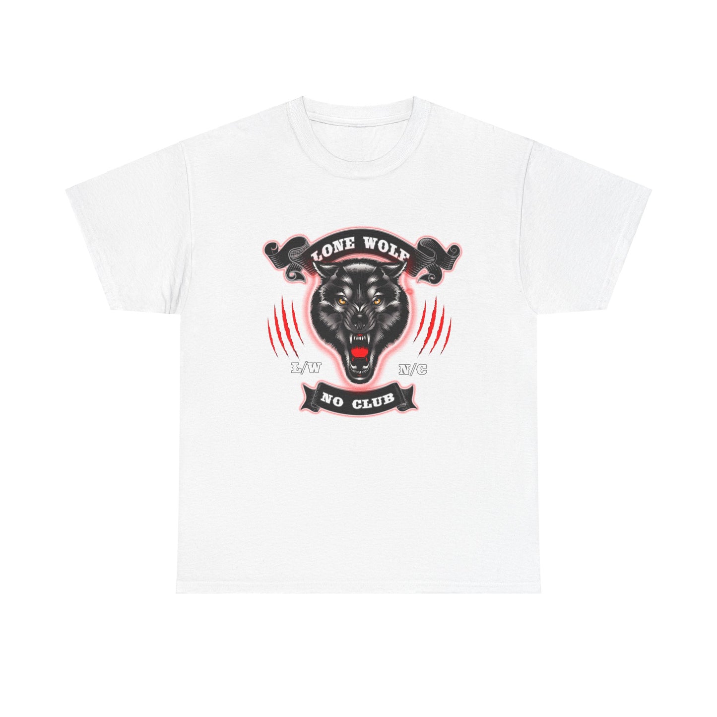 Lone Wolf, No Club Classic Tee