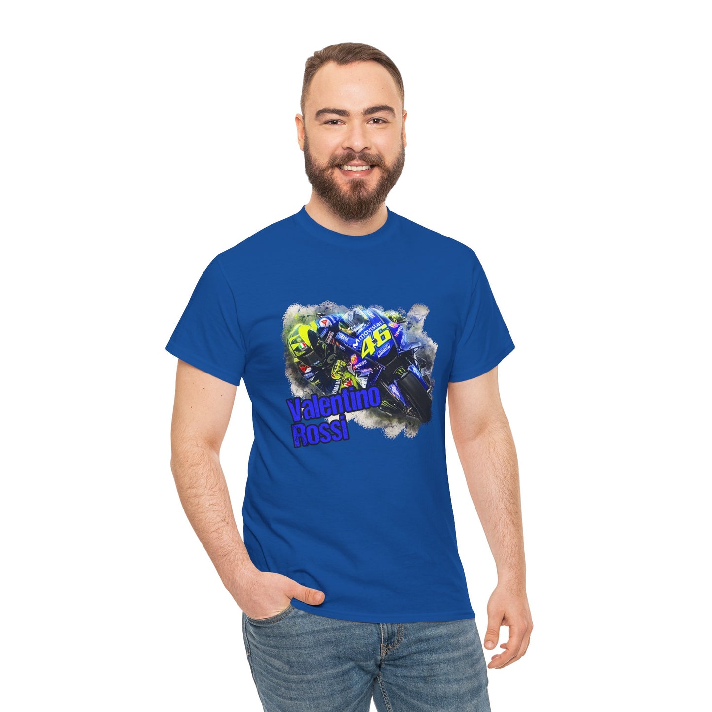Valentino Rossi Motorcycle Legend Heavy Cotton Tee