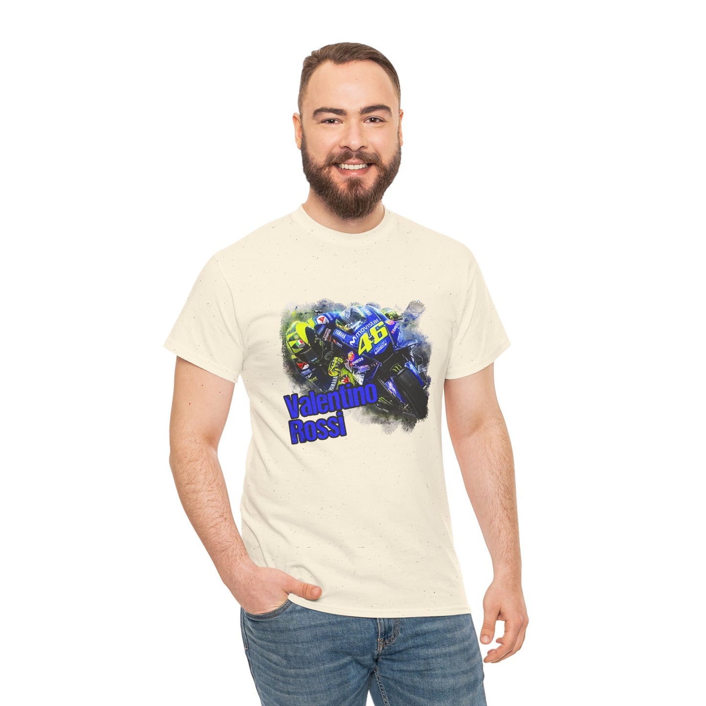 Valentino Rossi Motorcycle Legend Heavy Cotton Tee