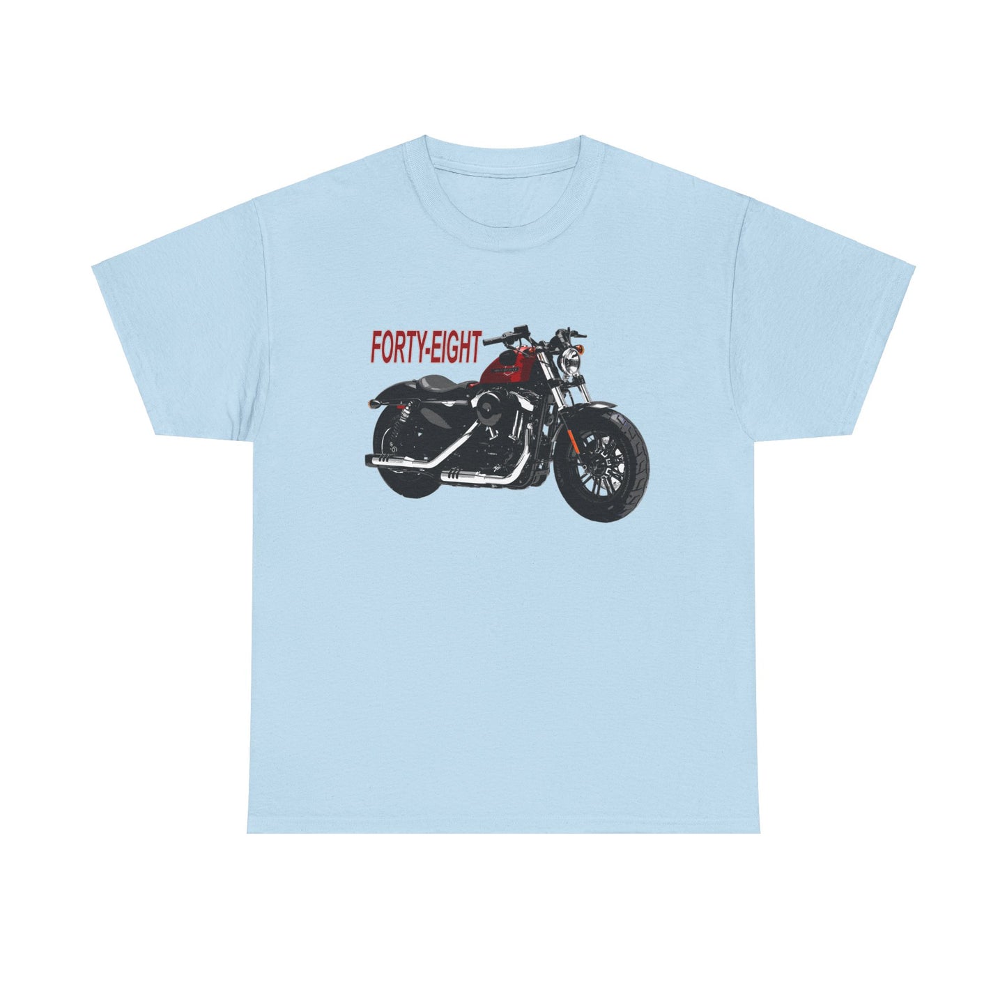 Harley Davidson 48 Unisex T-Shirt | Gildan® 5000 Heavy Cotton™ - Stylish & Comfortable, Great for Bikers of All Styles