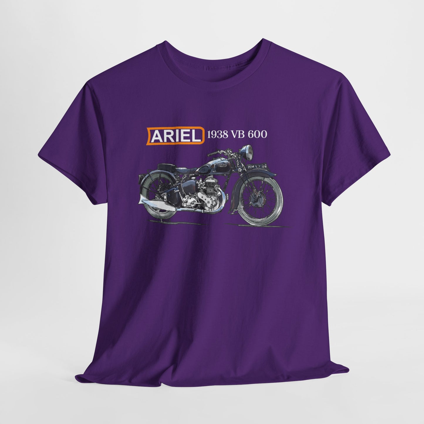 Ariel VB 1938 Vintage Motorcycle T-Shirt - Legendary Style for Riders