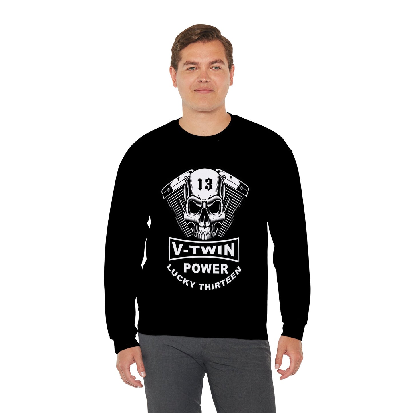 Cotton V-Twin Power Comfort Sweatshirt