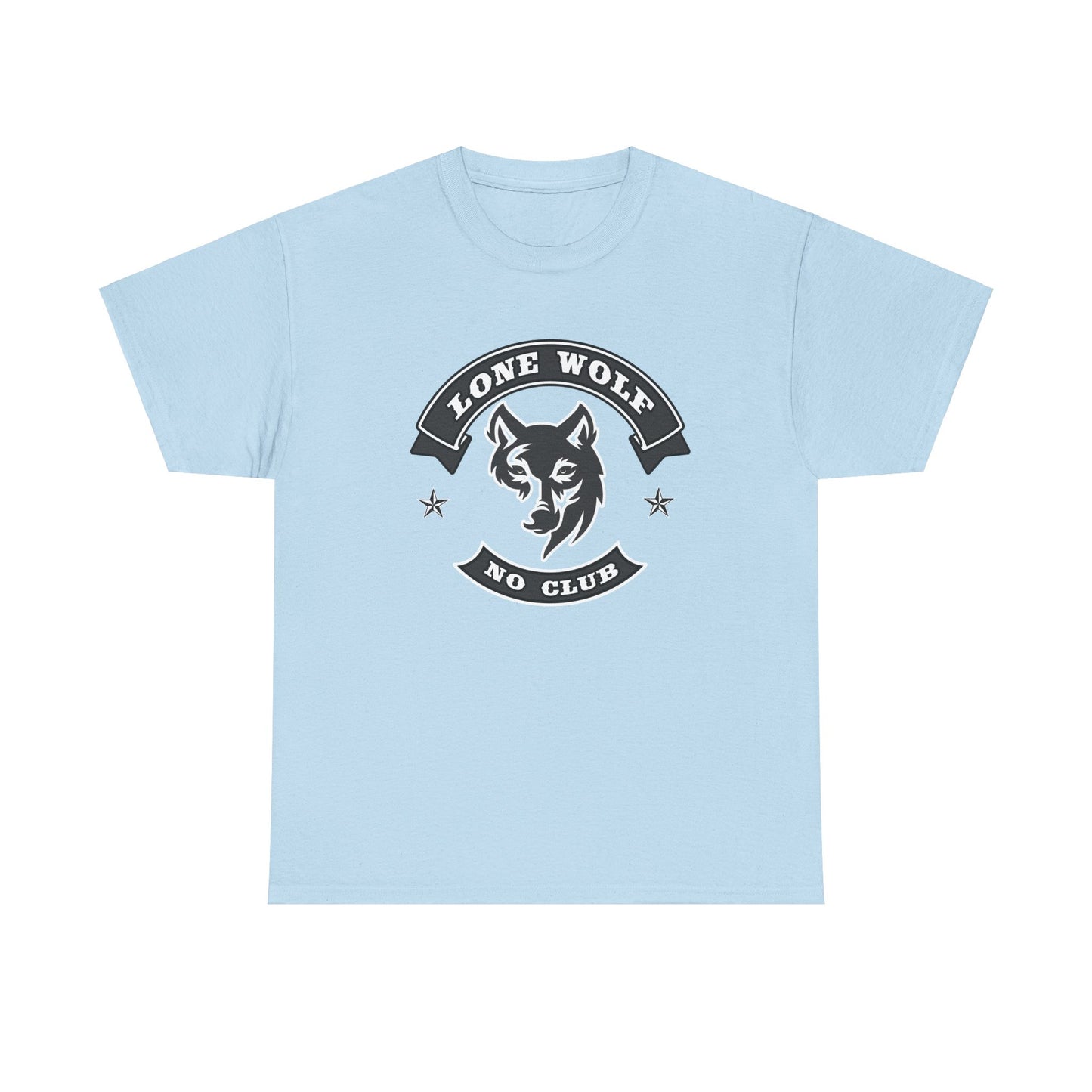 Lone Wolf Tee Shirt - Gildan® 5000 Heavy Cotton™, Classic Fit for the Independent Rider
