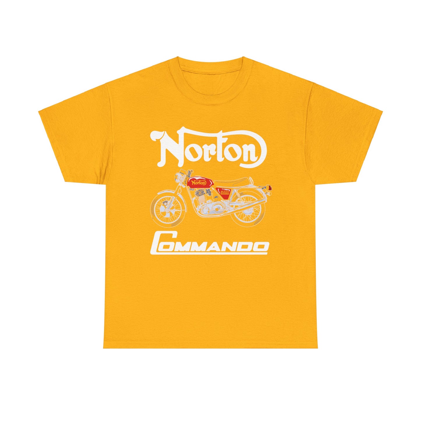 Norton Commando T-Shirt: Classic Fit with Gildan® 5000 Heavy Cotton™