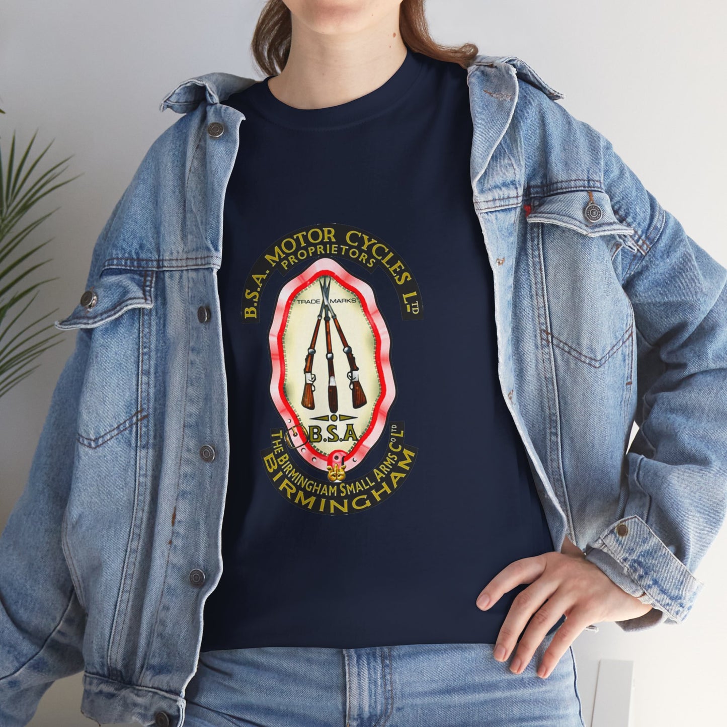 Sporting BSA Rifles T-Shirt - Elegant Design for Outdoor Enthusiasts