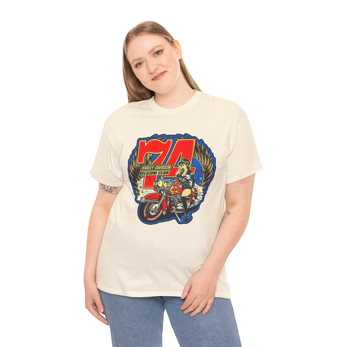 Harley Davidson 74 Biker Classic Tee