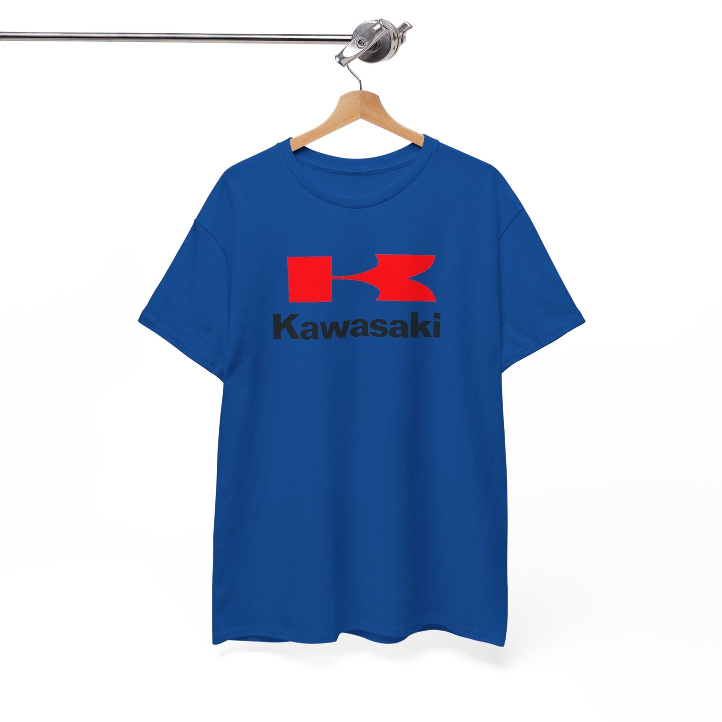 Ride in Style: Kawasaki Logo T-Shirt on Gildan® 5000 Heavy Cotton™