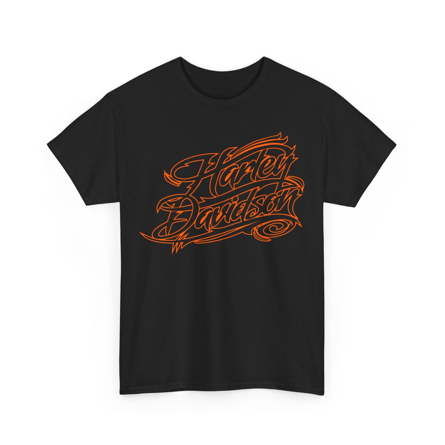 Harley Davidson Classic Fit Tee: Stylish Heavy Cotton Comfort