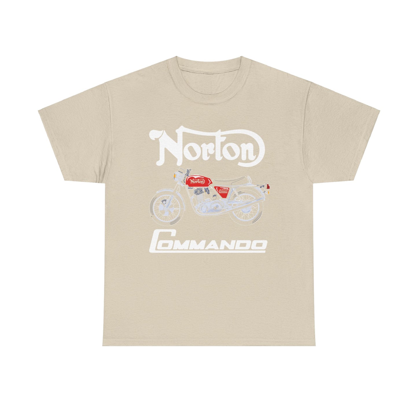 Norton Commando T-Shirt: Classic Fit with Gildan® 5000 Heavy Cotton™
