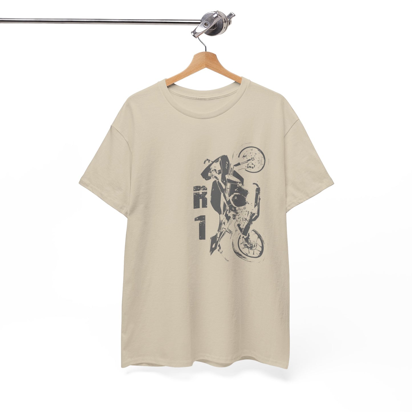 Breathable and Comfortable Cotton Yamaha R1 Motorcycle Tee