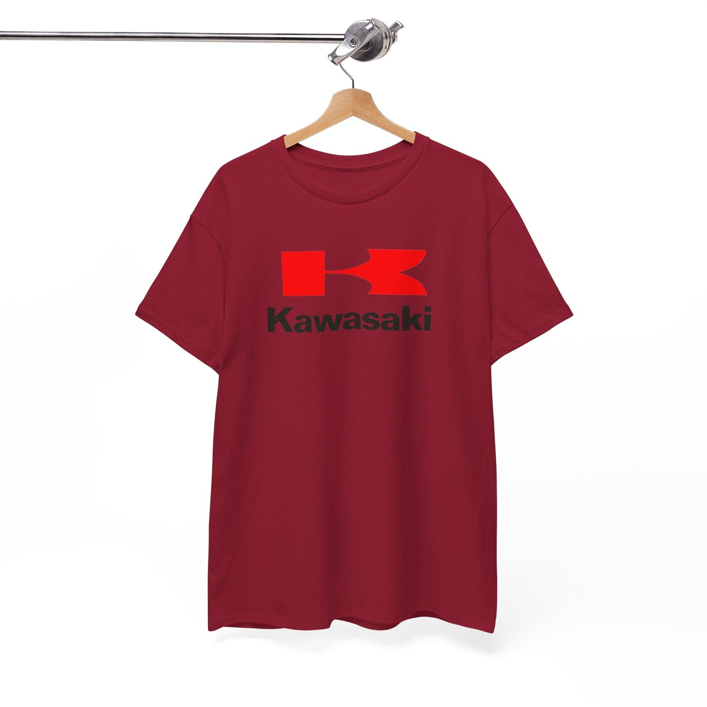 Ride in Style: Kawasaki Logo T-Shirt on Gildan® 5000 Heavy Cotton™