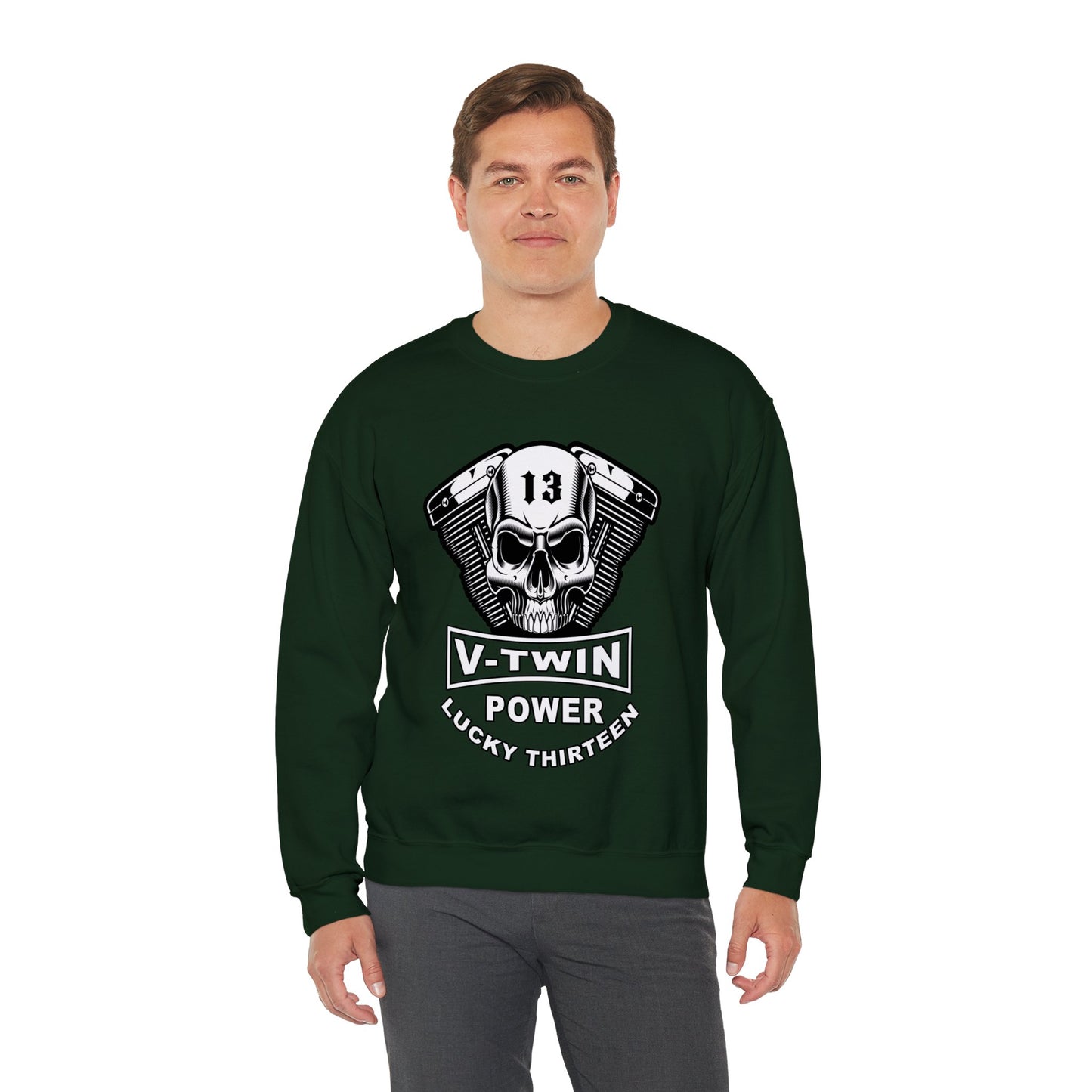 Cotton V-Twin Power Comfort Sweatshirt
