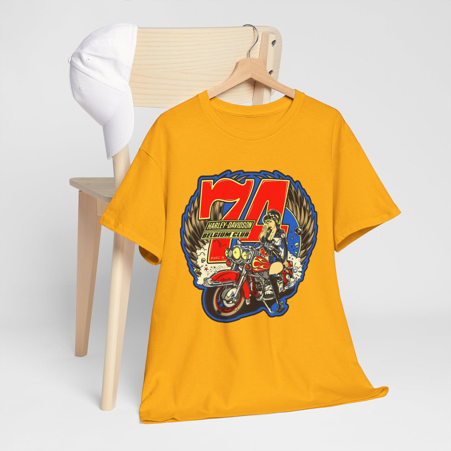 Harley Davidson 74 Biker Classic Tee