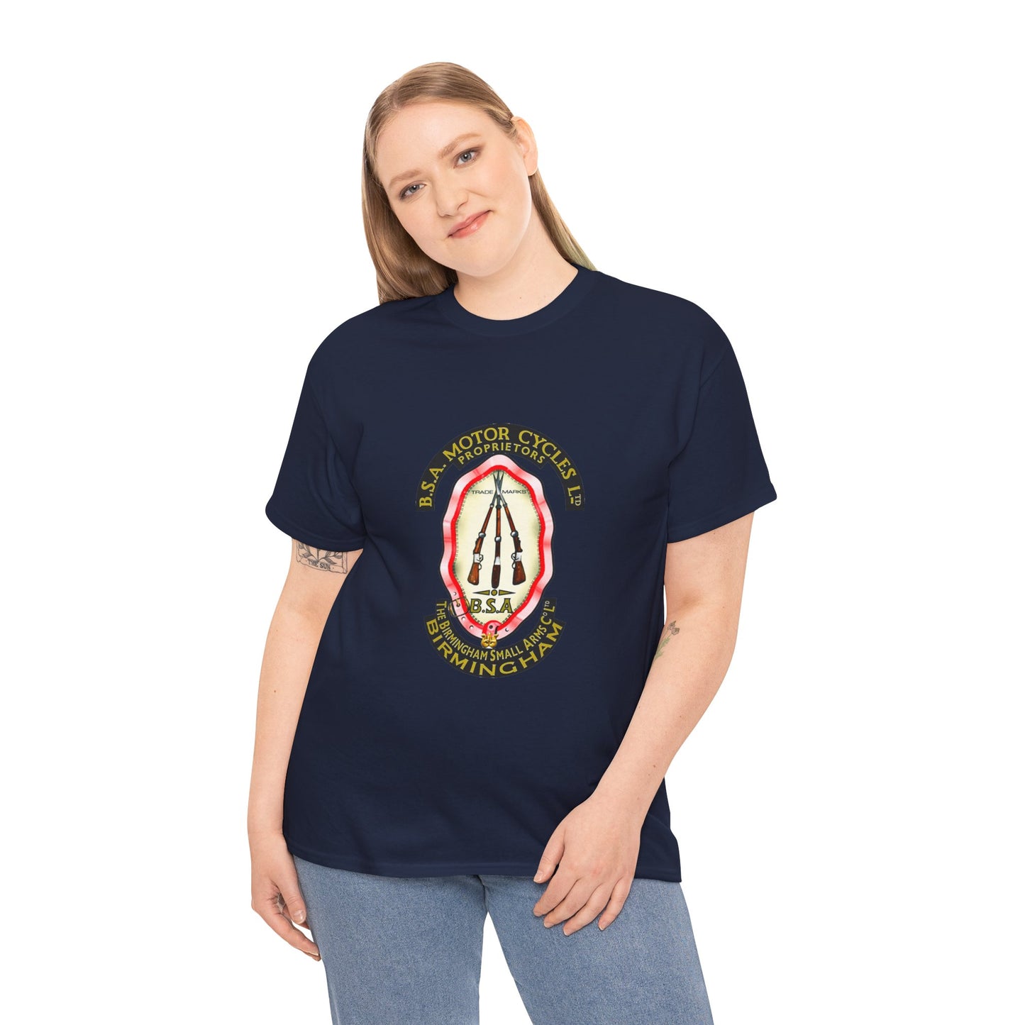 Sporting BSA Rifles T-Shirt - Elegant Design for Outdoor Enthusiasts