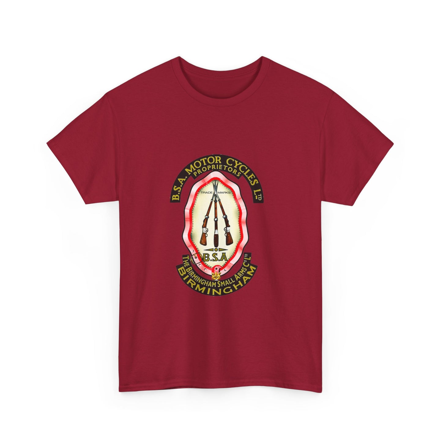 Sporting BSA Rifles T-Shirt - Elegant Design for Outdoor Enthusiasts