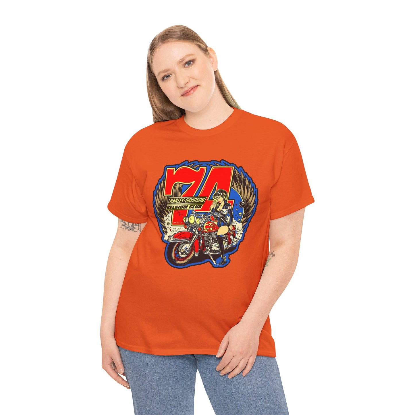 Harley Davidson 74 Biker Classic Tee