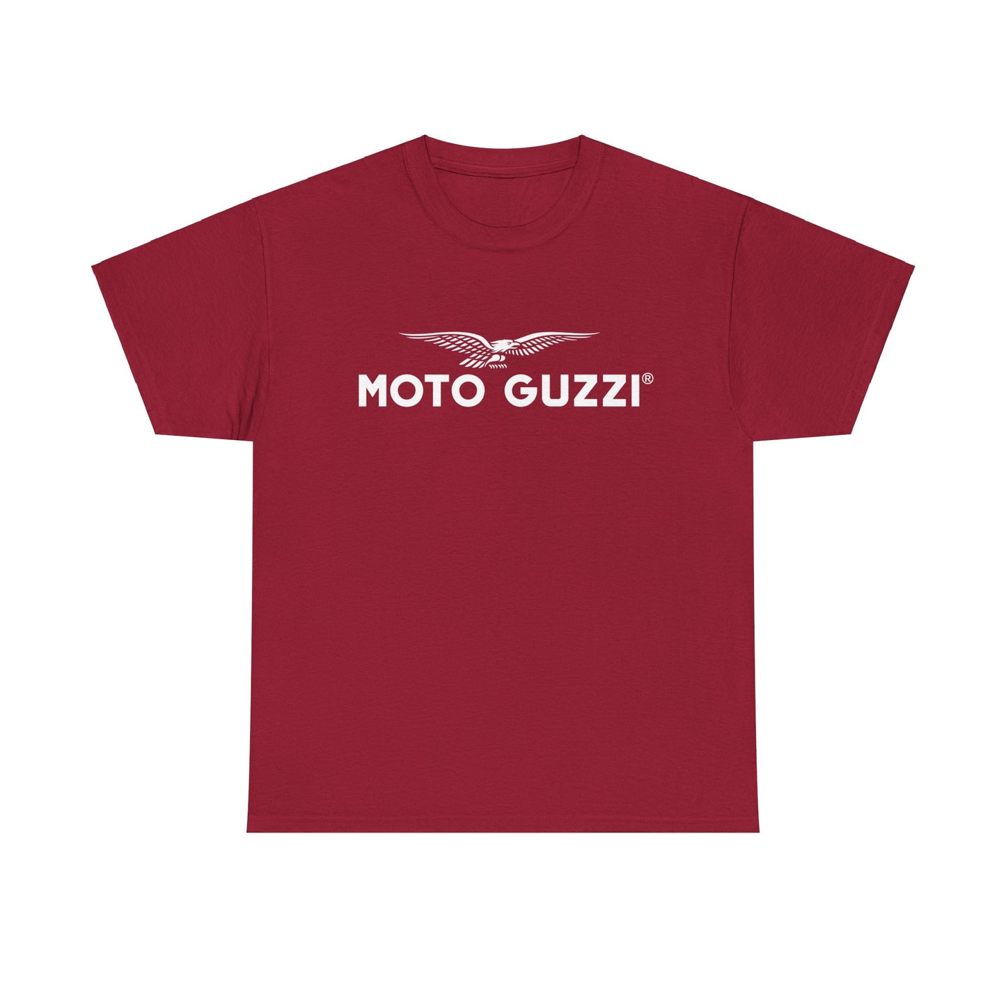 Moto Guzzi Heavy Cotton Logo Tee: Stylish, Durable, and Comfortable
