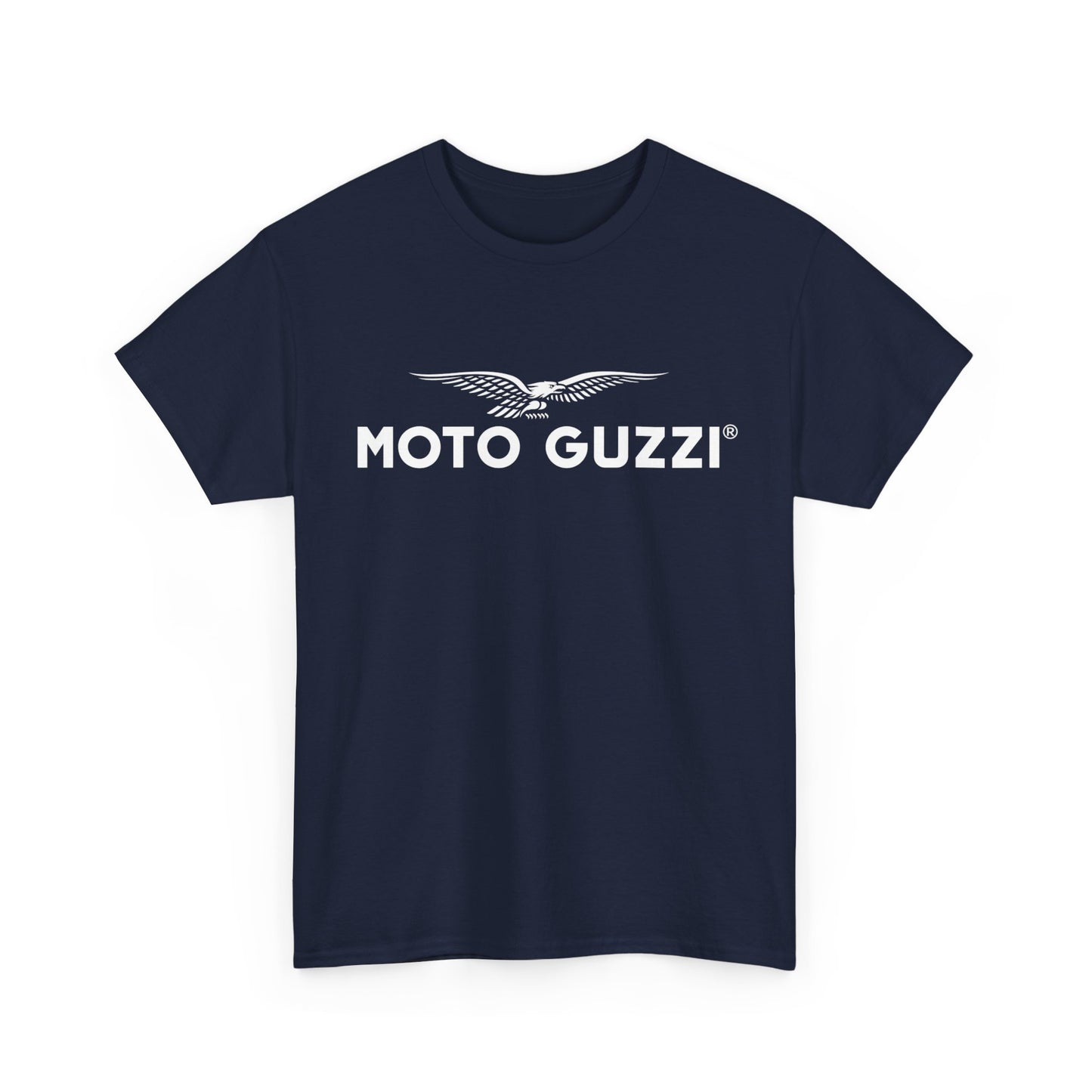 Moto Guzzi Heavy Cotton Logo Tee: Stylish, Durable, and Comfortable