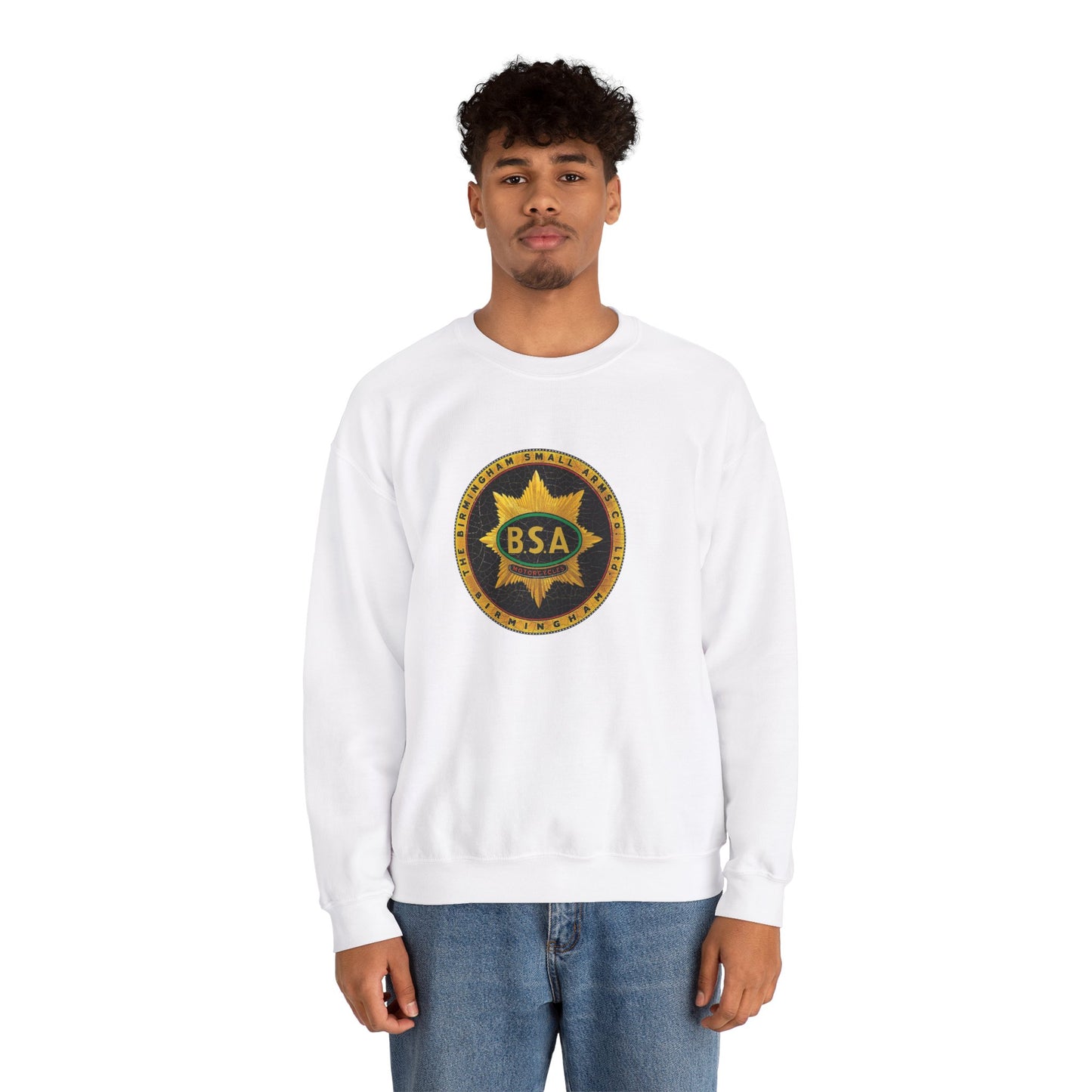 BSA Sweatshirt: Cozy Cotton-Polyester Classic Fit