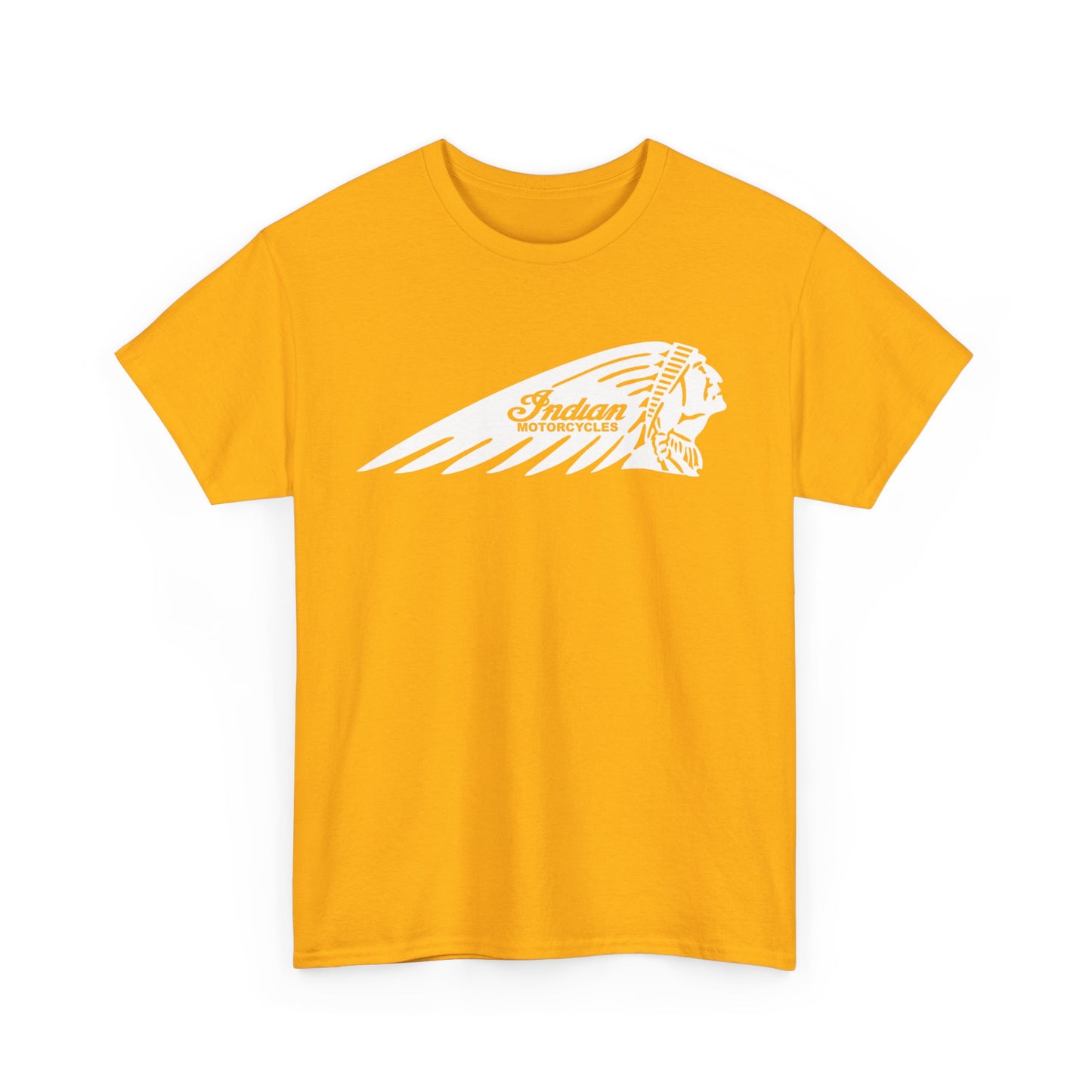 Indian Motorcycles Shirt | Gildan® 5000 Heavy Cotton™, Stylish Comfort for Bikers
