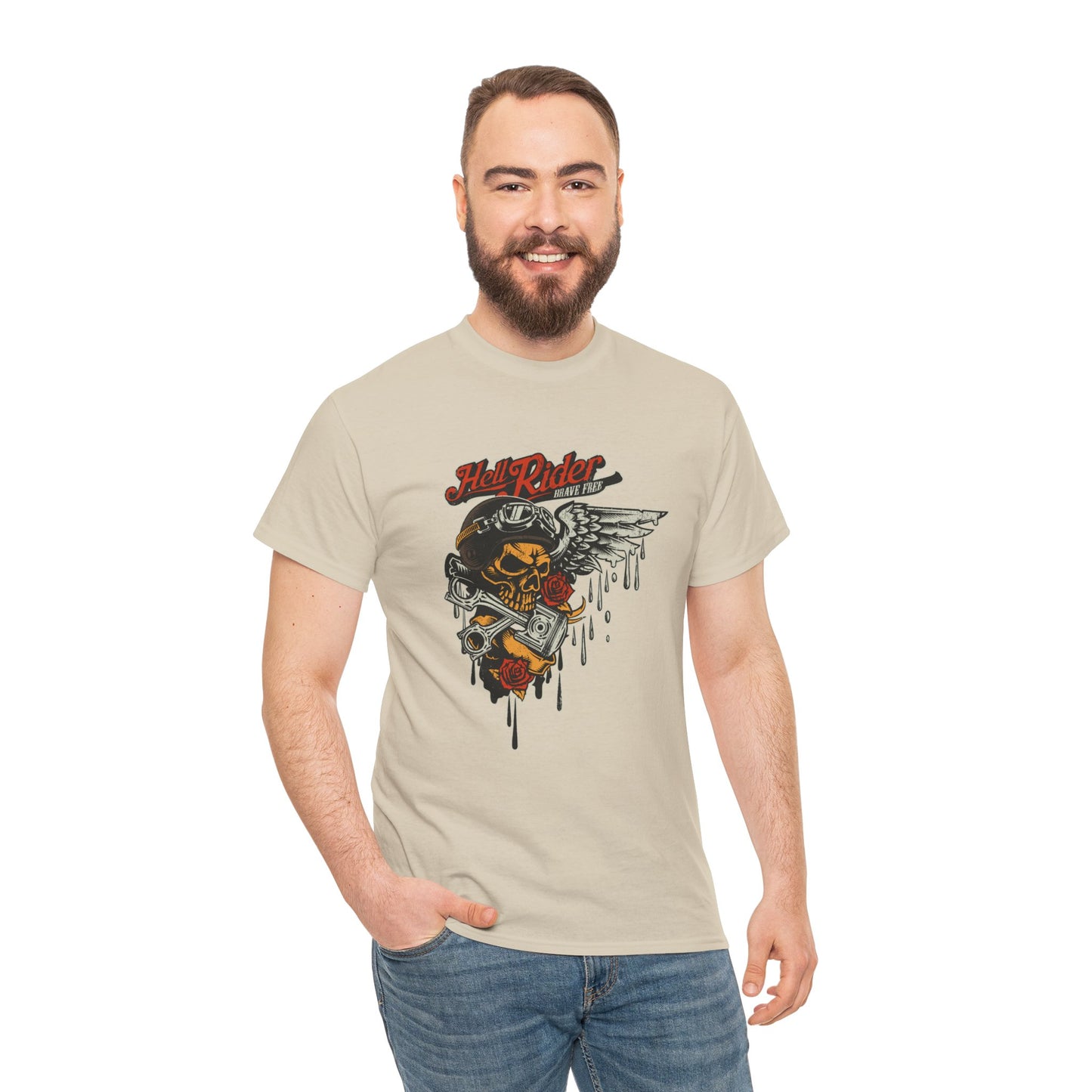 Hell Riders Classic Fit T-Shirt - Quality Fabric, Fearless Design