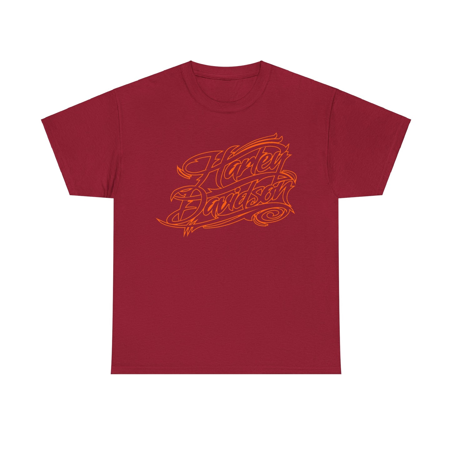 Harley Davidson Classic Fit Tee: Stylish Heavy Cotton Comfort