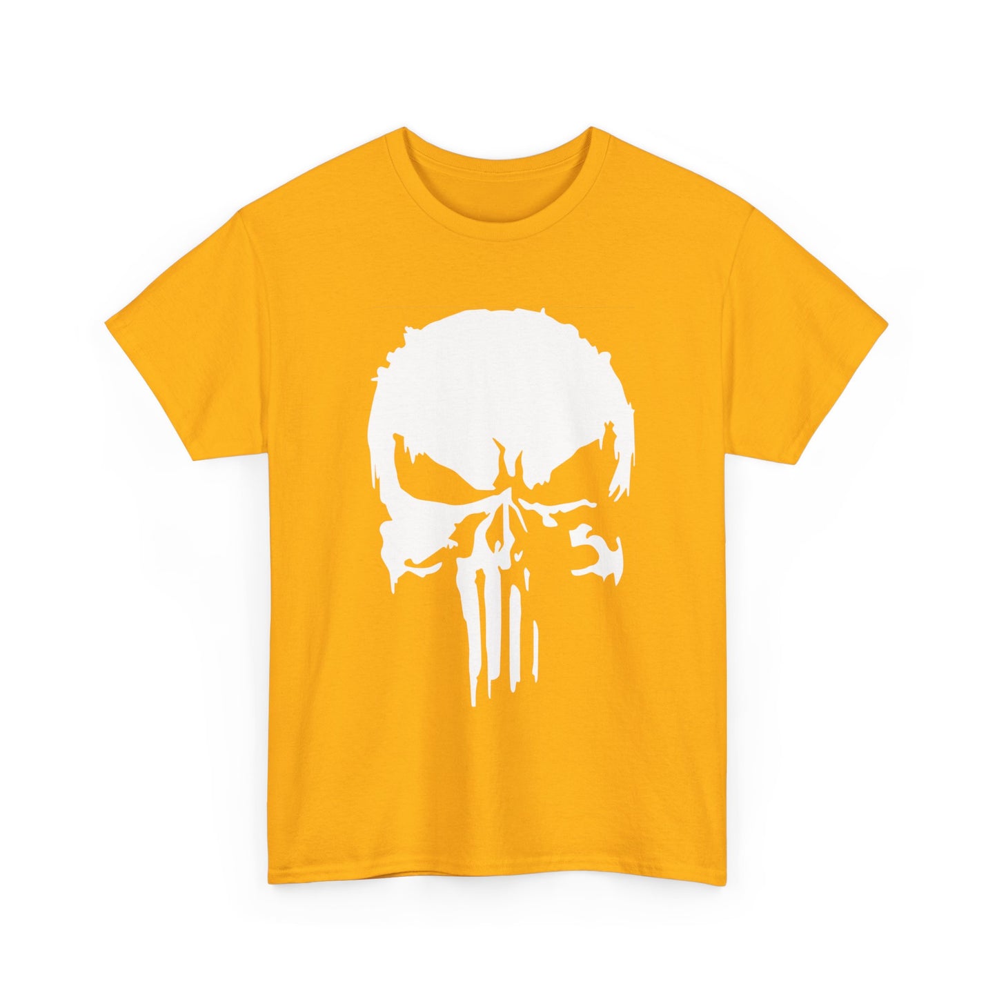 Edgy & Fierce: The Punisher Skull Tee | Gildan® 5000 Heavy Cotton™ - Classic Midweight Fabric for Comfort