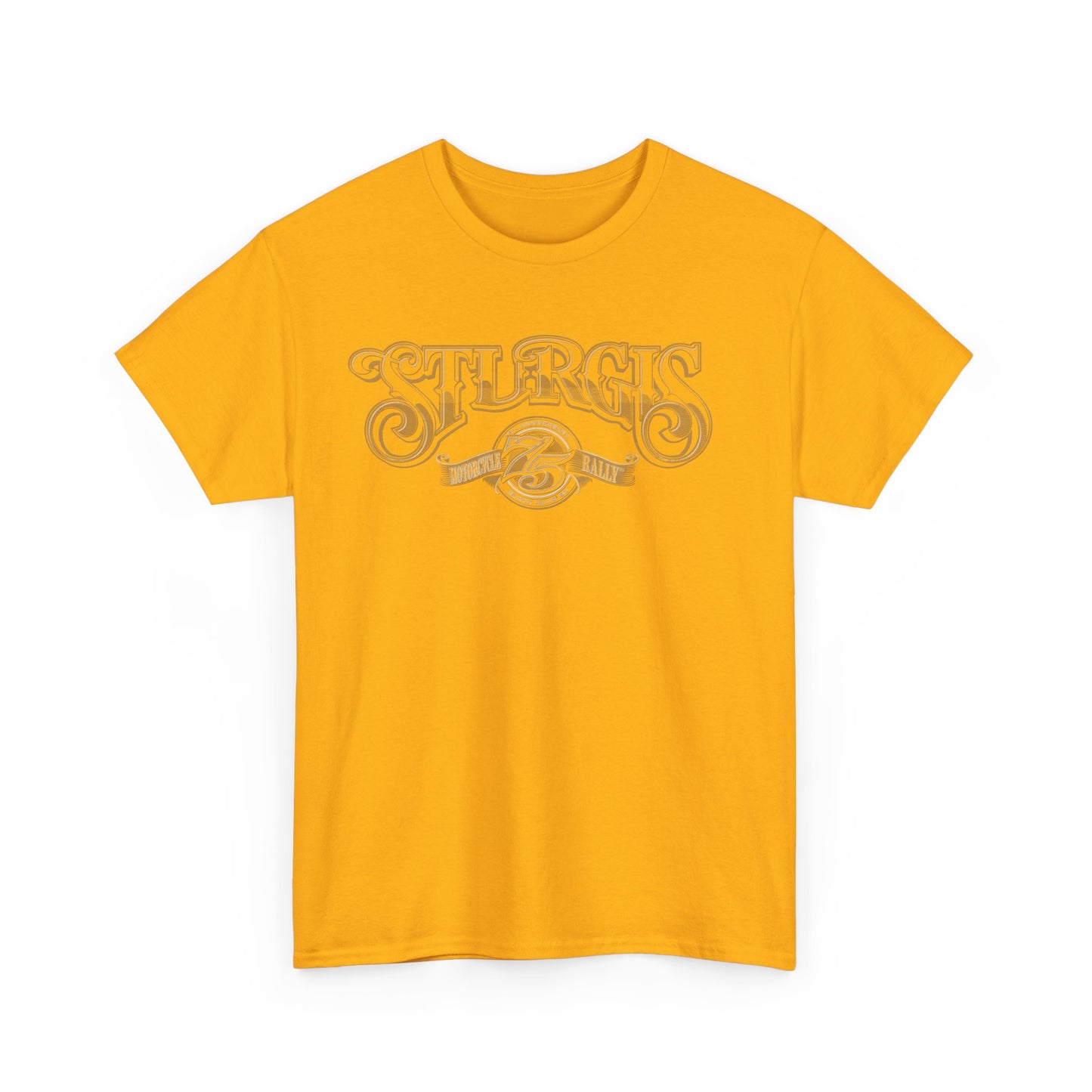 Sturgis 75th Tee - Gildan® 5000 Heavy Cotton™, Classic Midweight Fabric
