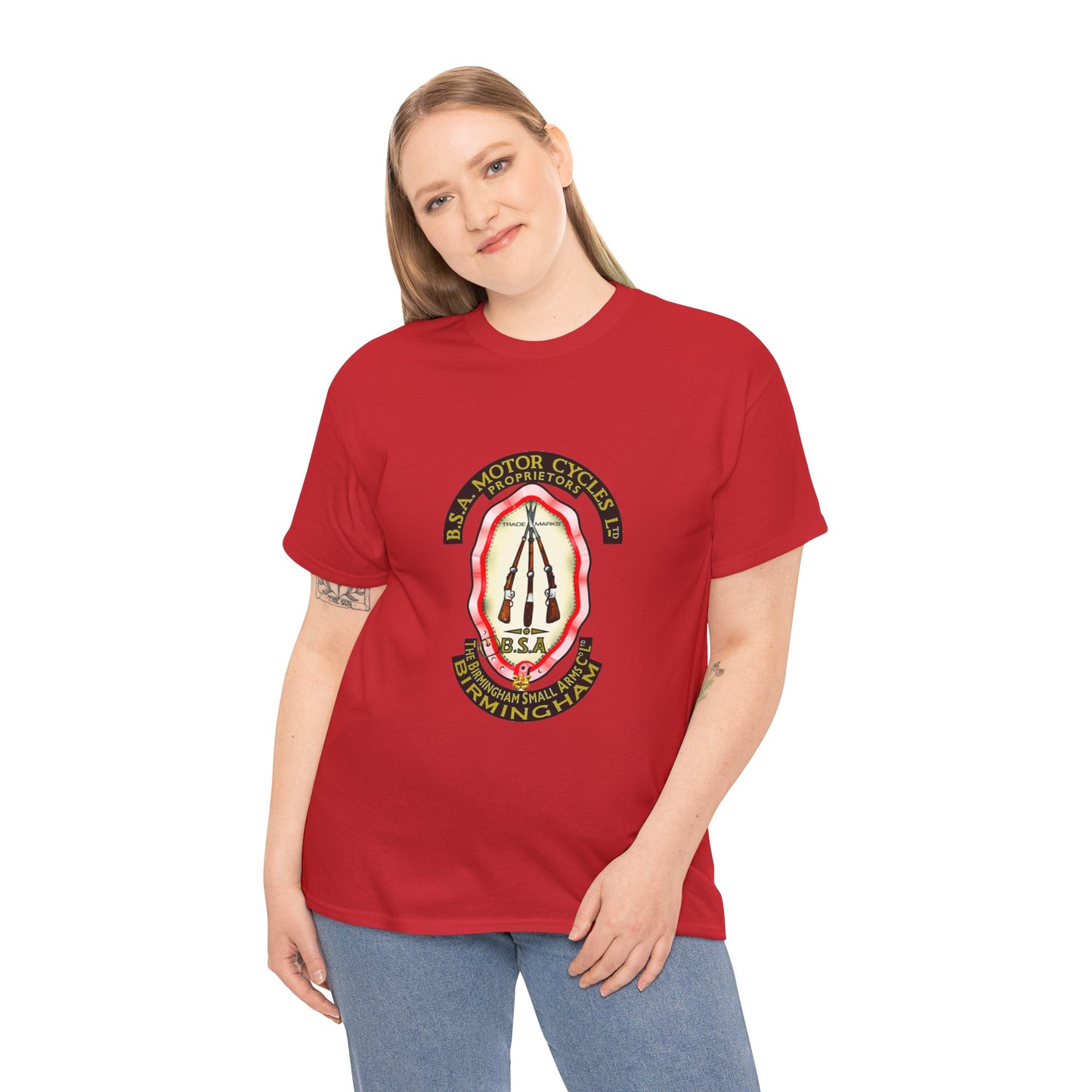 Sporting BSA Rifles T-Shirt - Elegant Design for Outdoor Enthusiasts