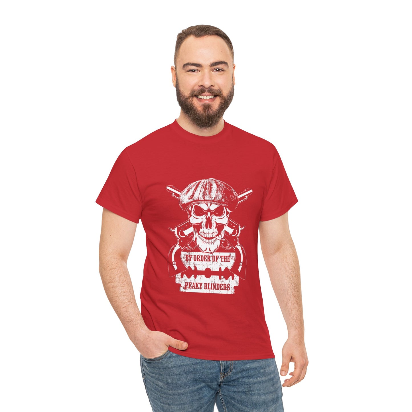 Peaky Blinders, By Order of T-Shirt | Gildan® 5000 Heavy Cotton™, Perfect for Biker Style