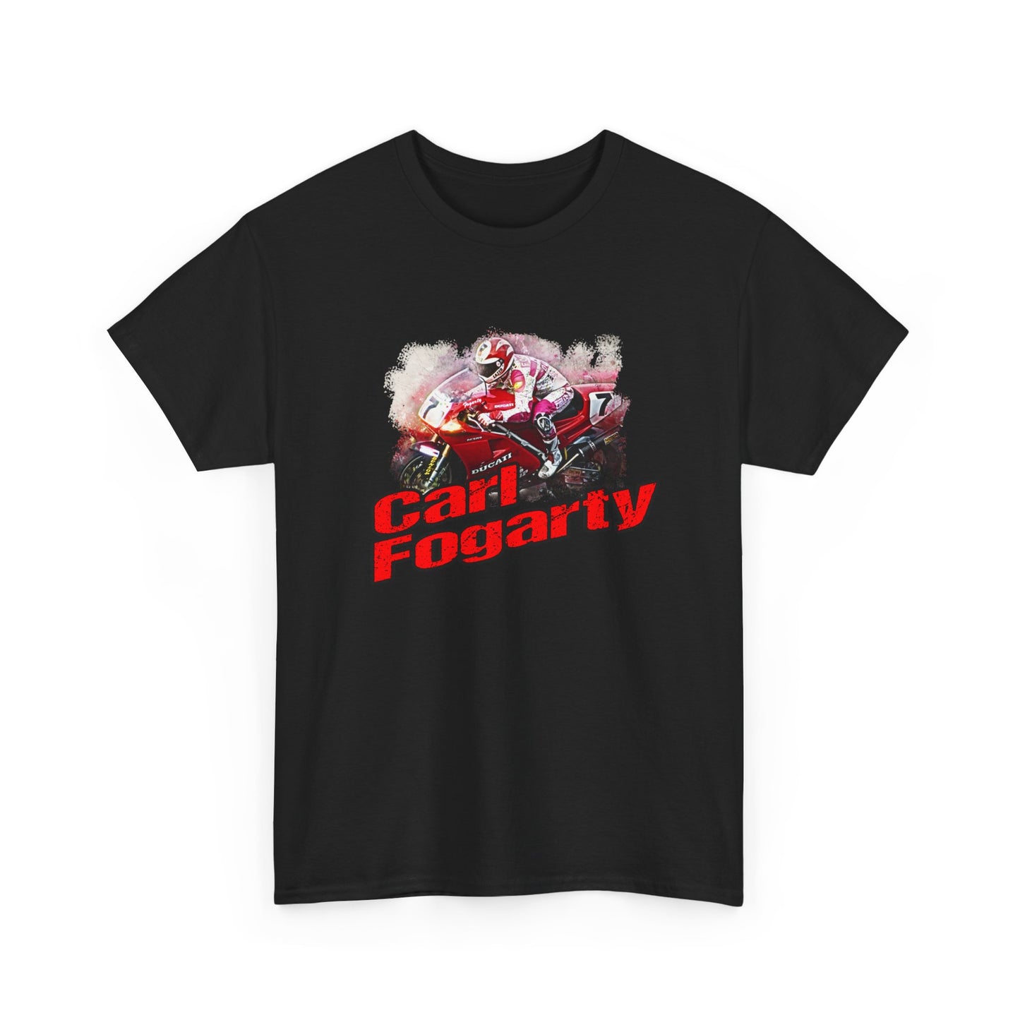 Heavy Cotton Carl Fogarty Motorcycle Legend Shirt