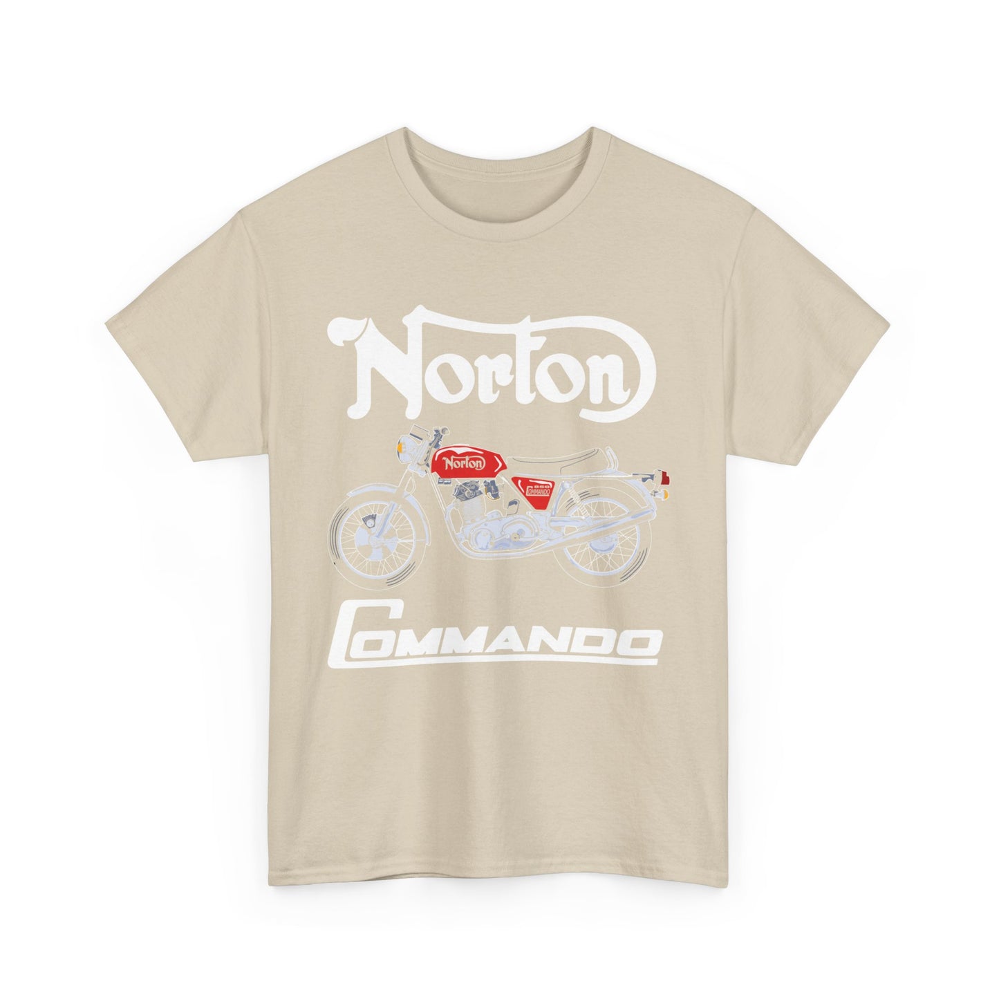 Norton Commando T-Shirt: Classic Fit with Gildan® 5000 Heavy Cotton™