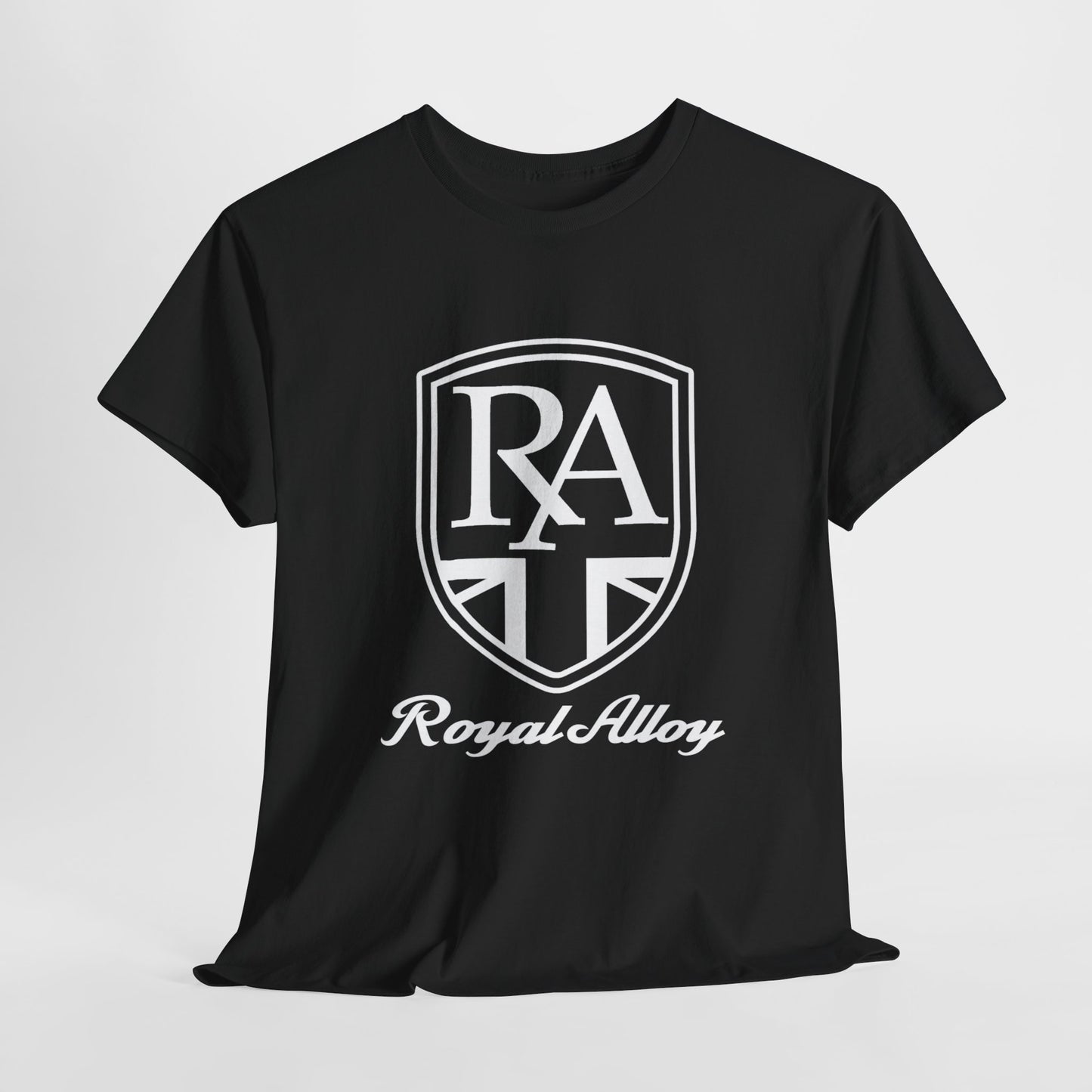 Sleek & Durable: Royal Alloy Scooter Tee in Heavy Cotton
