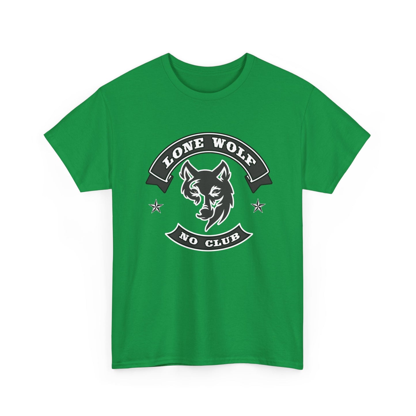 Lone Wolf Tee Shirt - Gildan® 5000 Heavy Cotton™, Classic Fit for the Independent Rider