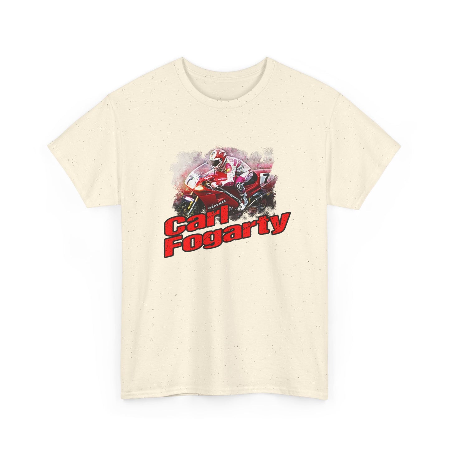 Heavy Cotton Carl Fogarty Motorcycle Legend Shirt