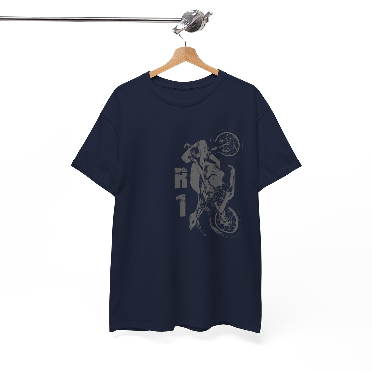 Breathable and Comfortable Cotton Yamaha R1 Motorcycle Tee