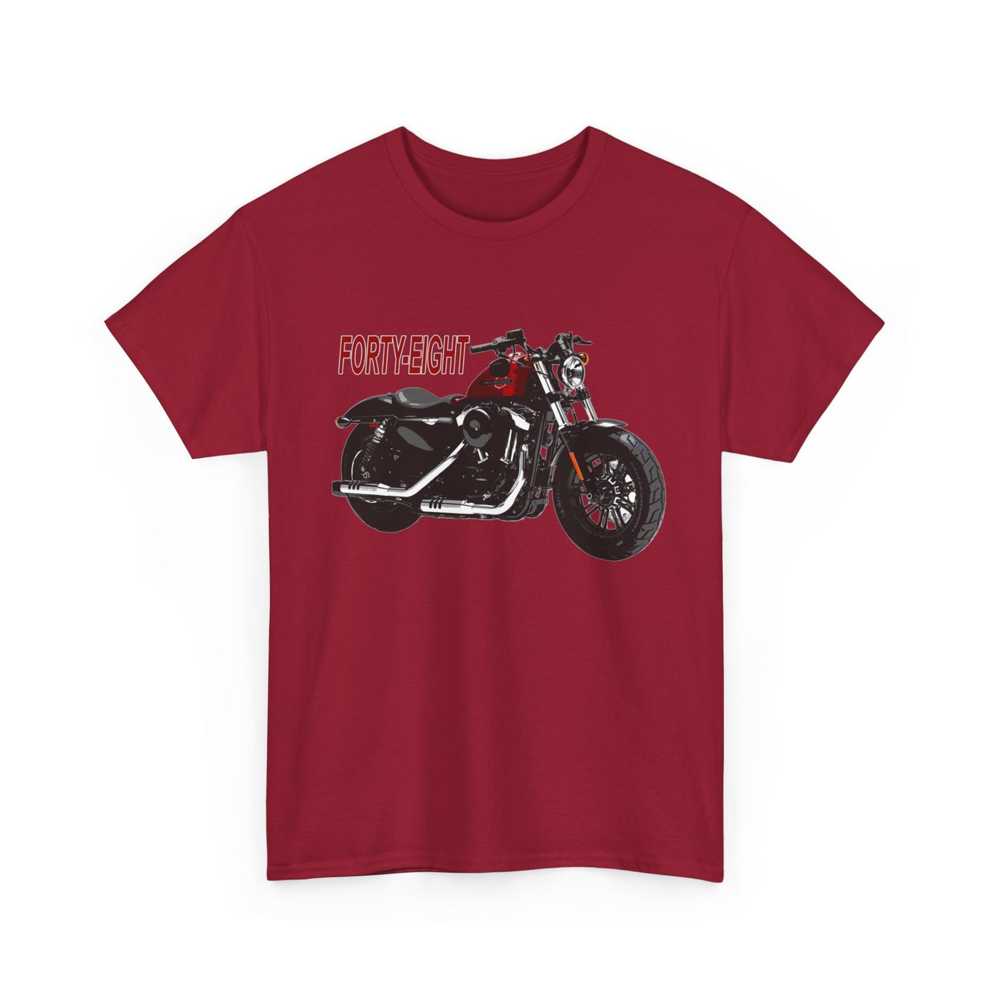 Harley Davidson 48 Unisex T-Shirt | Gildan® 5000 Heavy Cotton™ - Stylish & Comfortable, Great for Bikers of All Styles