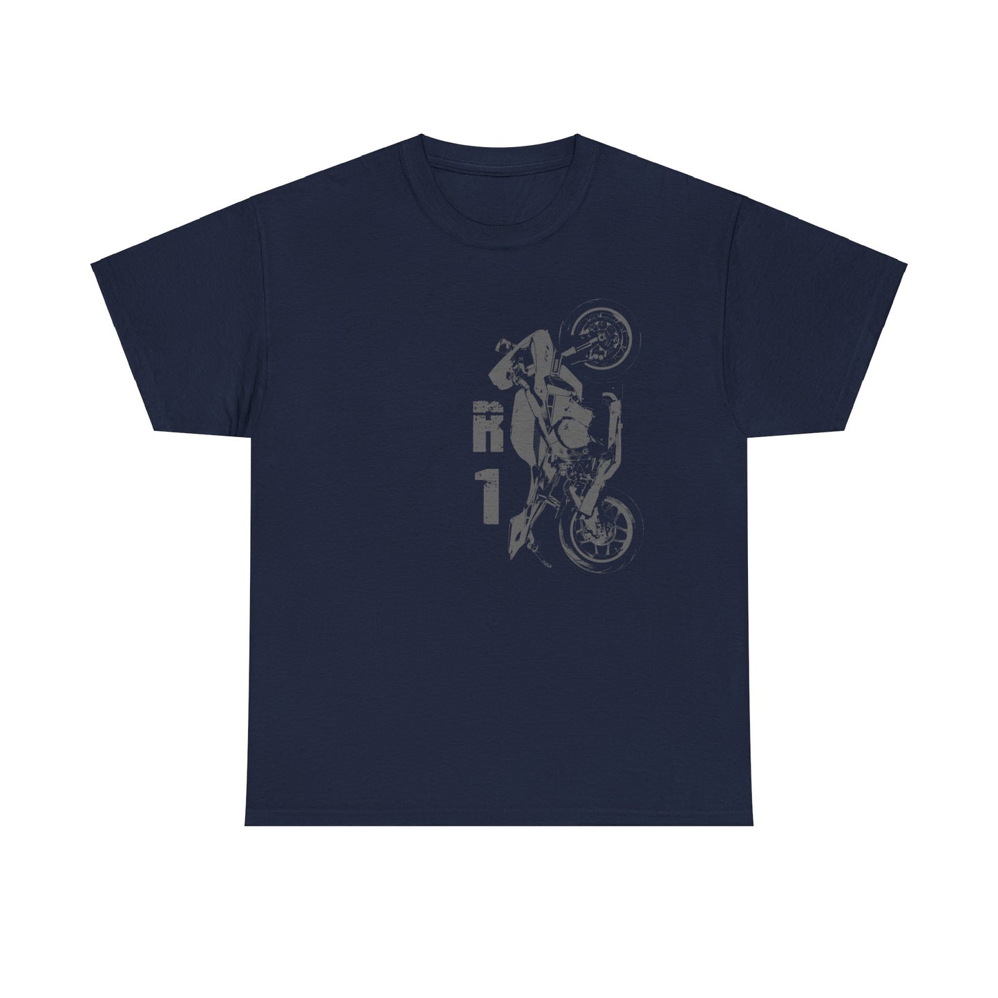 Breathable and Comfortable Cotton Yamaha R1 Motorcycle Tee