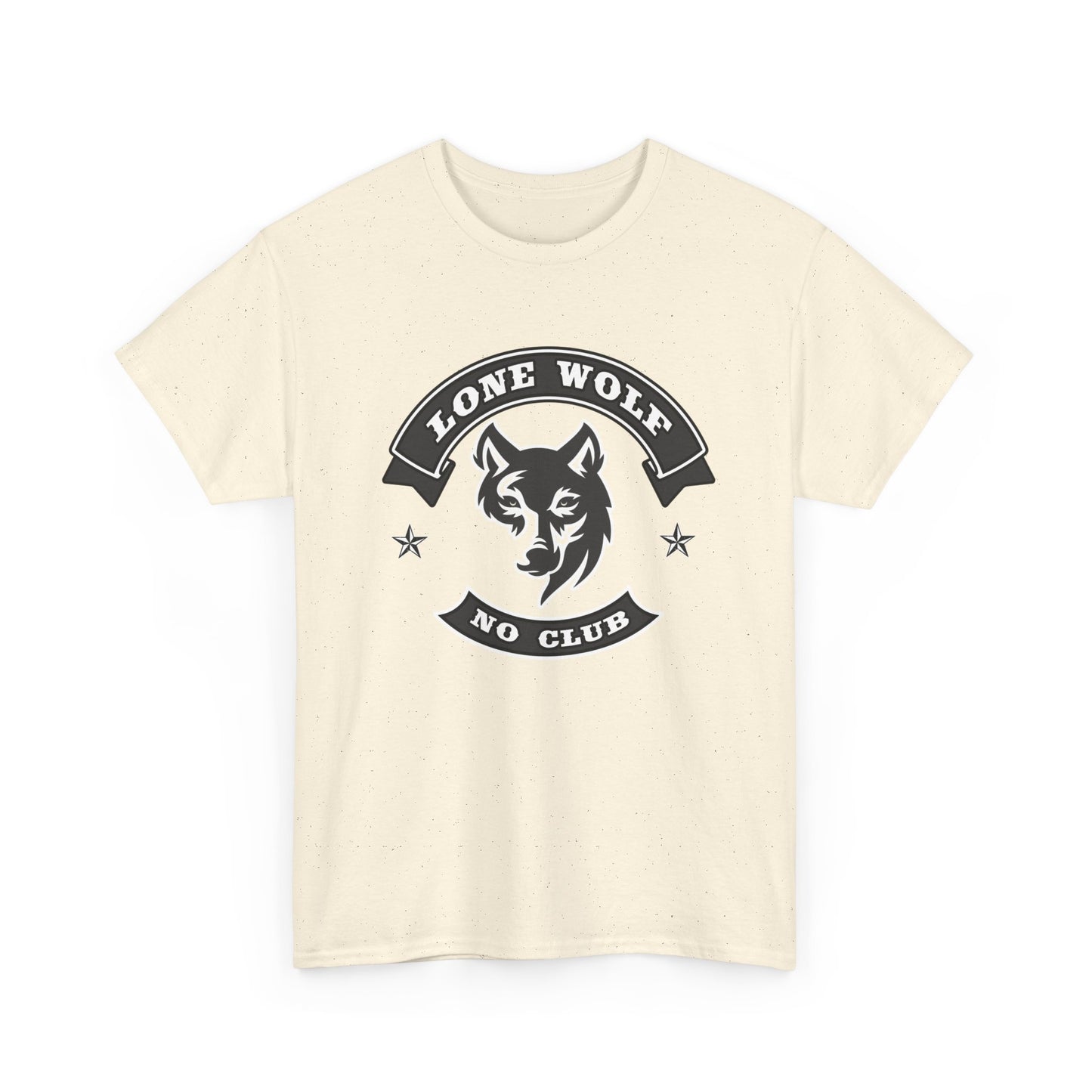 Lone Wolf Tee Shirt - Gildan® 5000 Heavy Cotton™, Classic Fit for the Independent Rider