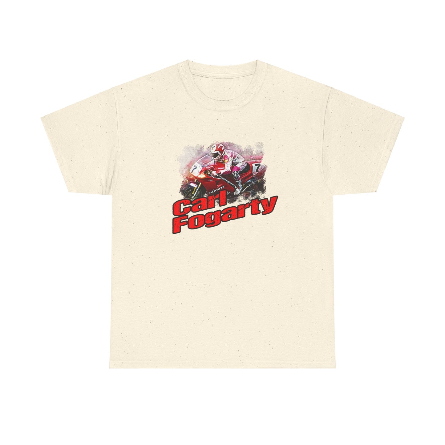 Heavy Cotton Carl Fogarty Motorcycle Legend Shirt