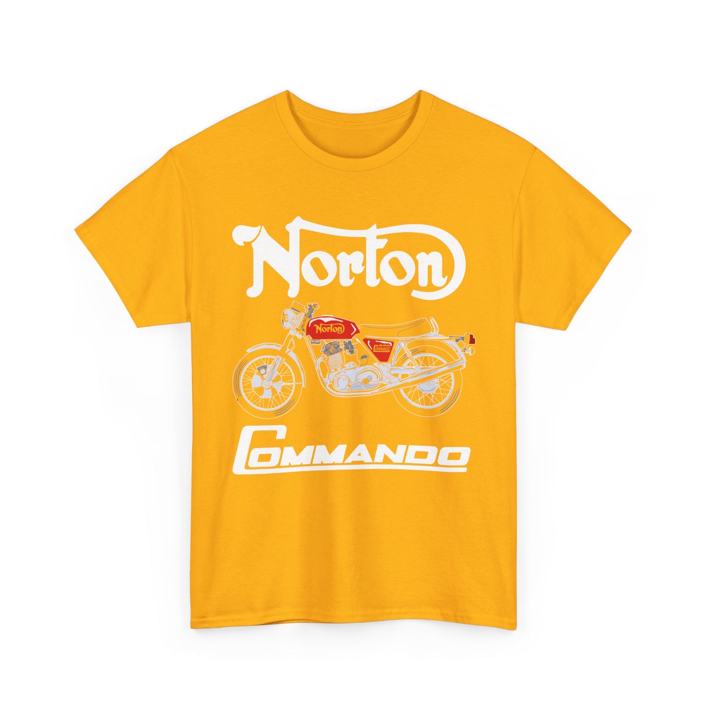 Norton Commando T-Shirt: Classic Fit with Gildan® 5000 Heavy Cotton™