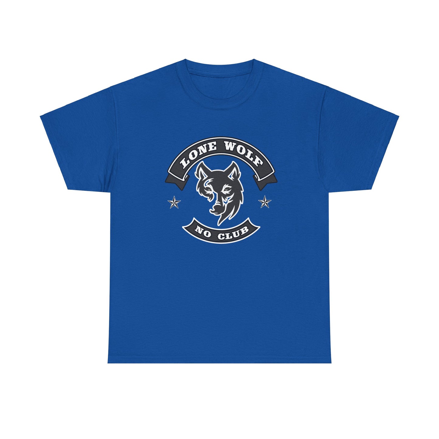 Lone Wolf Tee Shirt - Gildan® 5000 Heavy Cotton™, Classic Fit for the Independent Rider