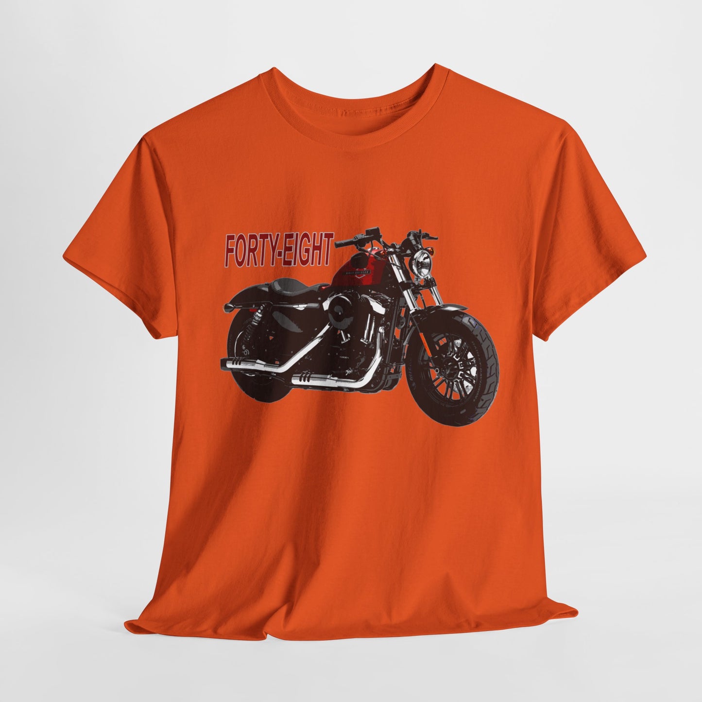 Harley Davidson 48 Unisex T-Shirt | Gildan® 5000 Heavy Cotton™ - Stylish & Comfortable, Great for Bikers of All Styles