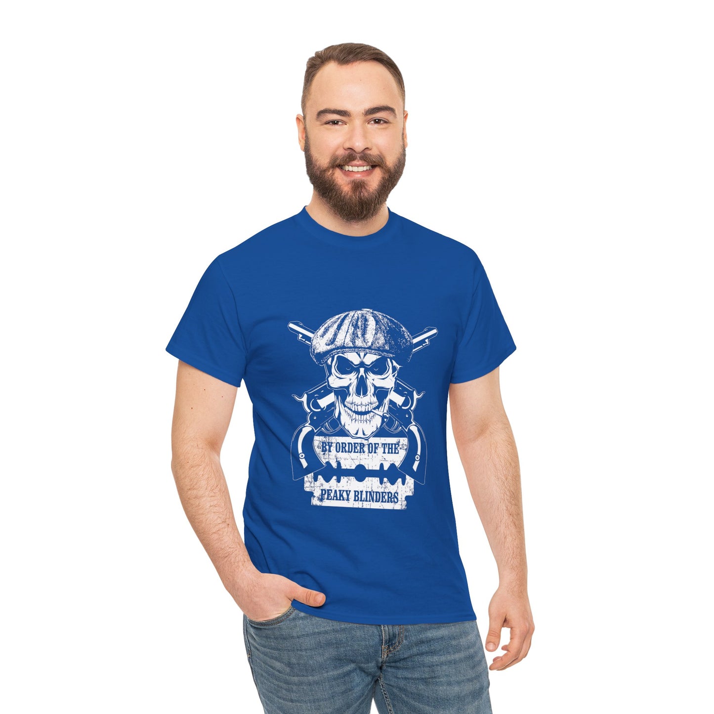 Peaky Blinders, By Order of T-Shirt | Gildan® 5000 Heavy Cotton™, Perfect for Biker Style
