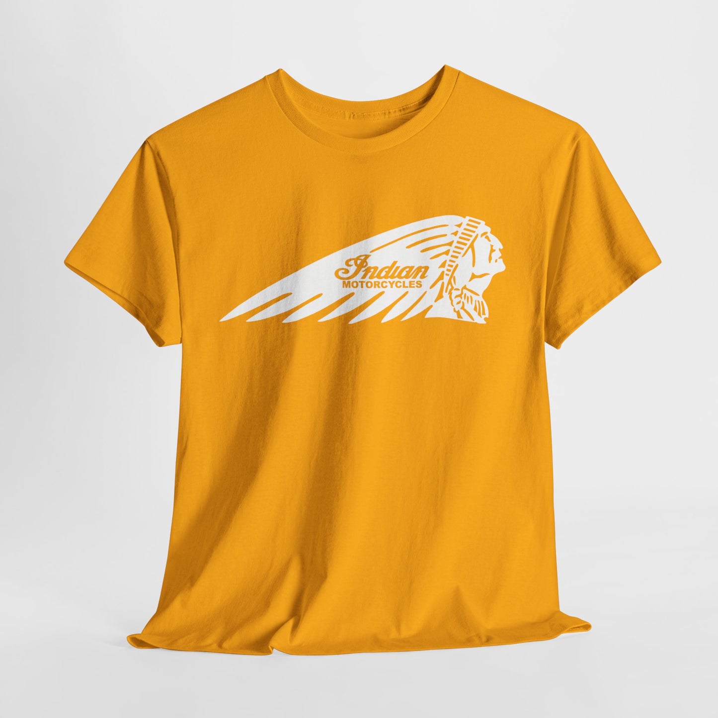 Indian Motorcycles Shirt | Gildan® 5000 Heavy Cotton™, Stylish Comfort for Bikers