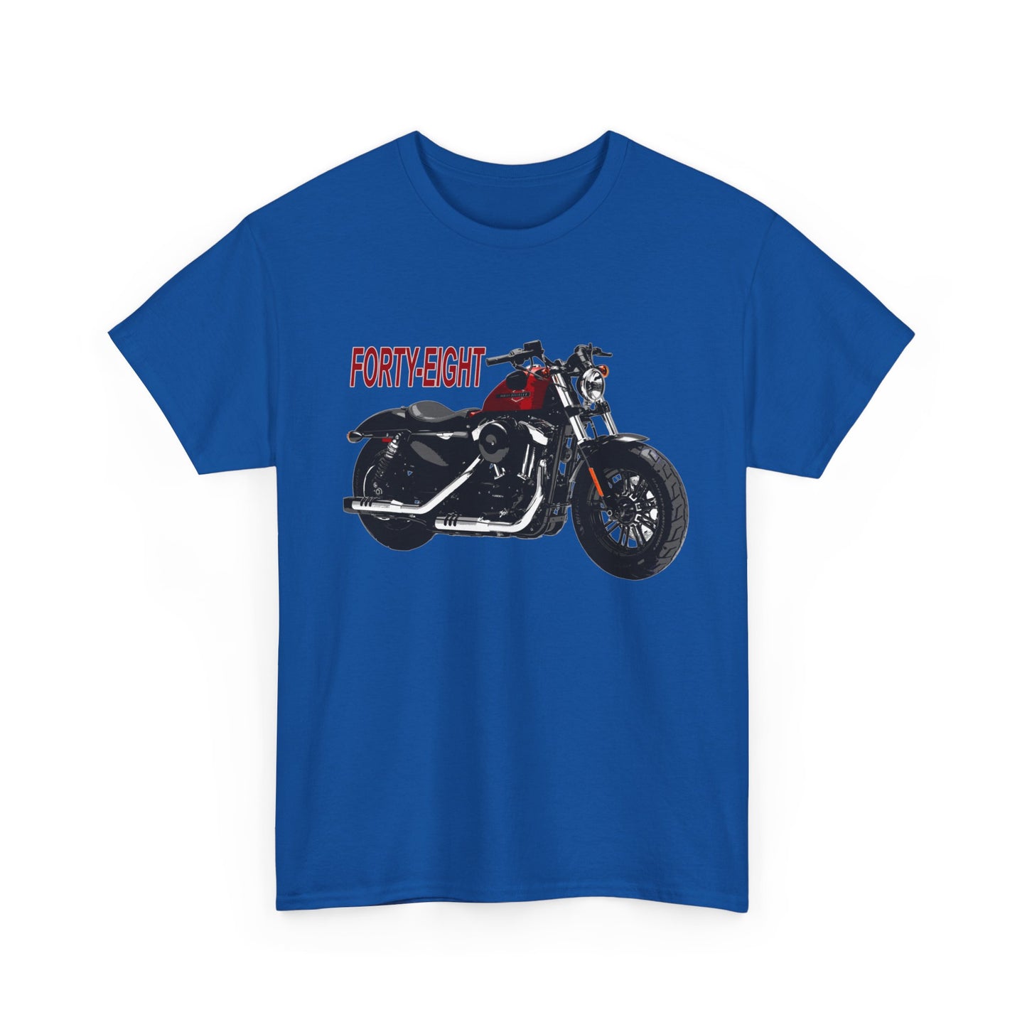 Harley Davidson 48 Unisex T-Shirt | Gildan® 5000 Heavy Cotton™ - Stylish & Comfortable, Great for Bikers of All Styles