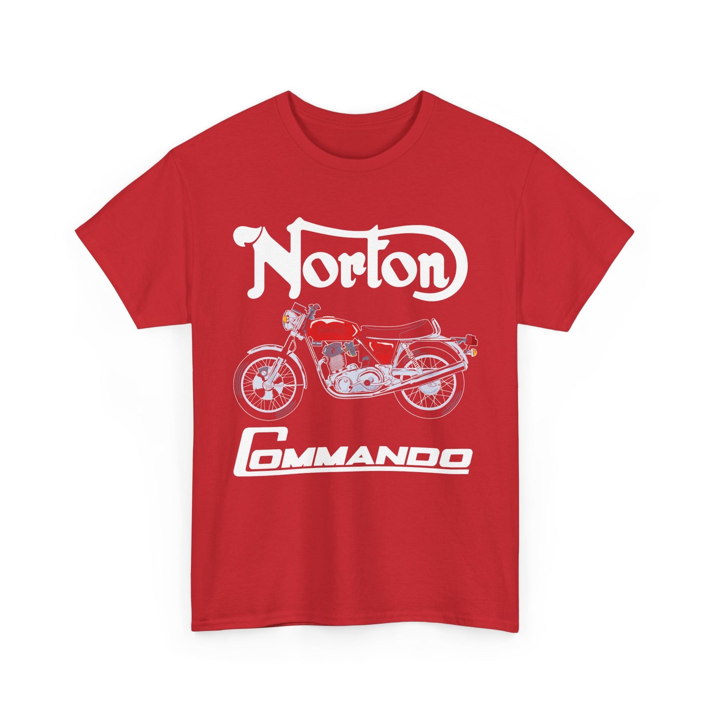 Norton Commando T-Shirt: Classic Fit with Gildan® 5000 Heavy Cotton™