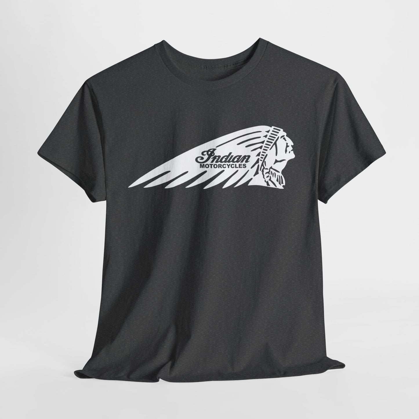 Indian Motorcycles Shirt | Gildan® 5000 Heavy Cotton™, Stylish Comfort for Bikers